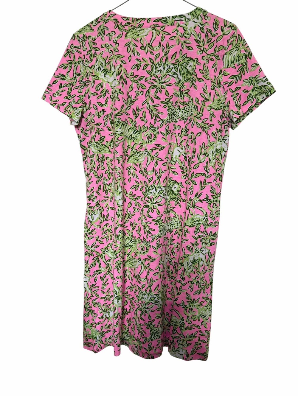 Lilly Pulitzer/Dev Short Sleeve Dress/100% Cotton/Rousseau Pink/Size: Small - Picture 9 of 16